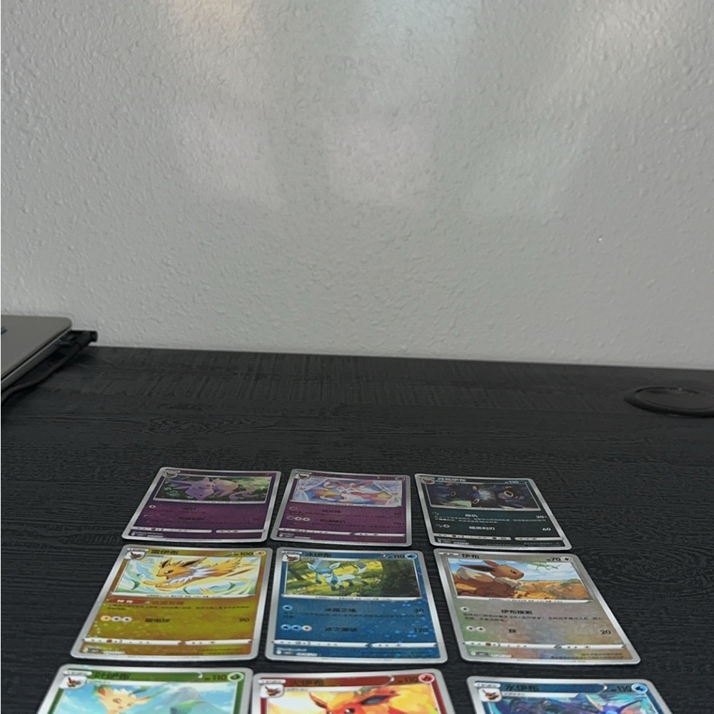 ✨ Pokemon TCG Gem Pack 2 Eeveelution Star Reverse Holo set of 9